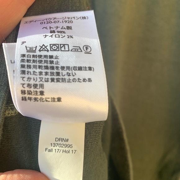 Eddie Bauer sweatshirt military green T2XL - Picture 6 of 16